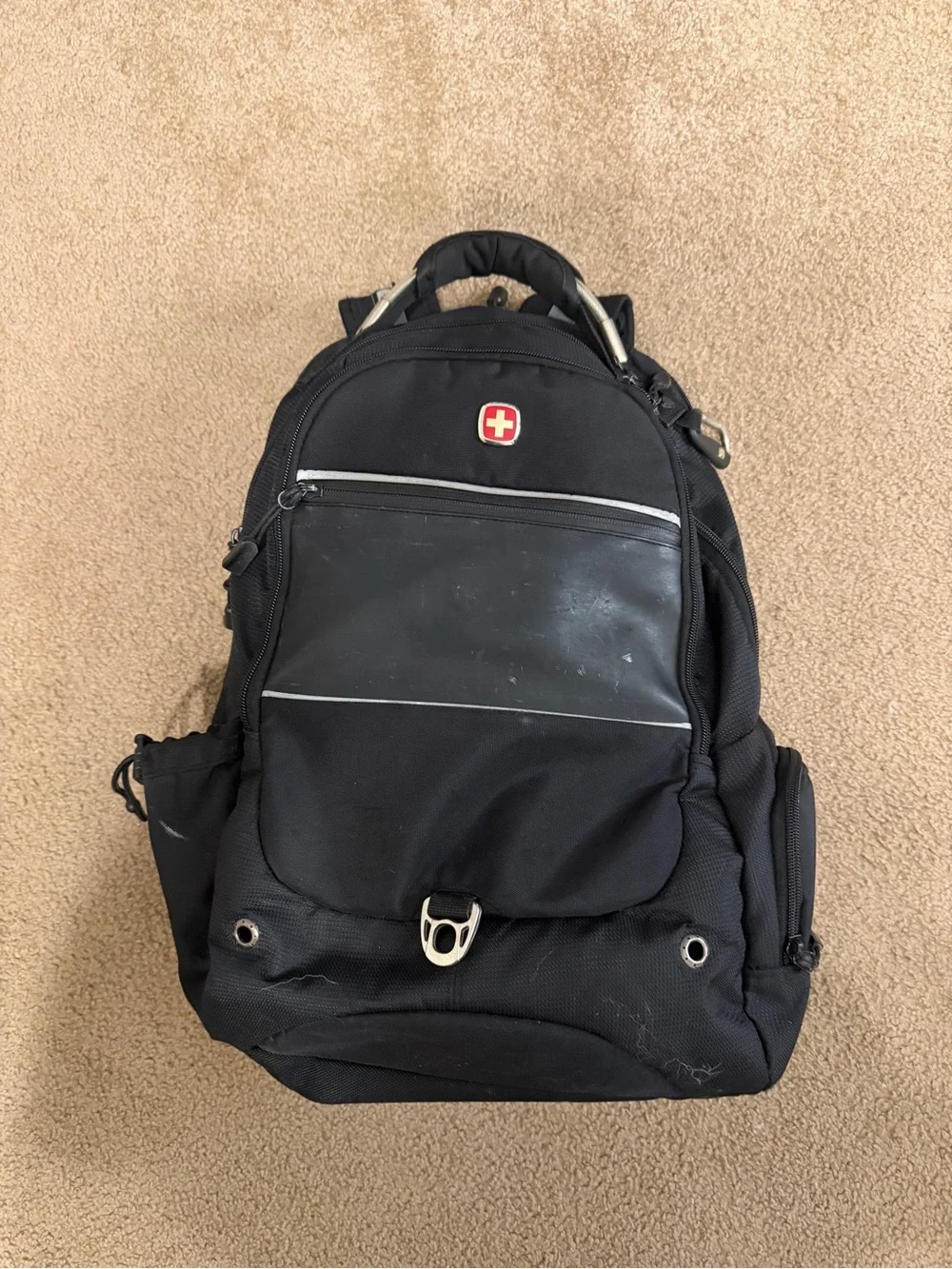 SWISSGEAR Black Backpack - Everyday Laptop Bag